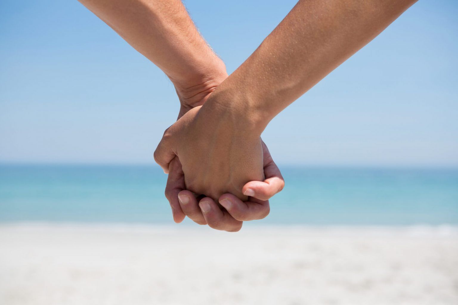 Married couples holding hands